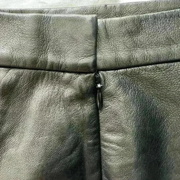 Tamara Mellon lamb  leather skirt size xs - Picture 12 of 14